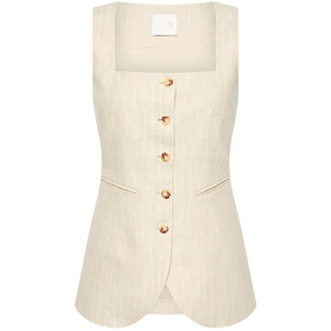 Chemise décontractée en coton doux pour femmes, chemisier ample d'été pour femmes, chemise de bureau tendance pour femmes avec un look propre - Product Image 5