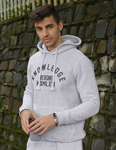 OEM-Conjunto de Sudadera con capucha para hombre, 50 algodón, poliéster, manga larga, estampado, talla grande, negro, venta al por mayor - Product Image 5