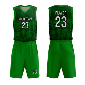 Conjunto de Uniforme de Baloncesto para Hombre de Alta Calidad, Ropa Deportiva de Poliéster, Precio al por Mayor - Product Image 1