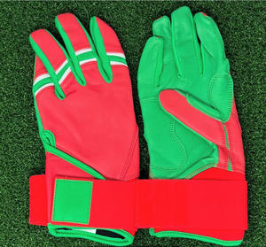 Gants de frappeur de baseball 100 % cuir véritable sur mesure - Marque Stalwart Impex, usage professionnel, durables et légers, design ambidextre - Product Image 6