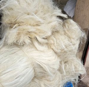 Fibra de poliacrilonitrilo 100kgs/Bale Super White Color Blanqueado Yeso Ecológico Ignífugo Antibacterias - Product Image 2