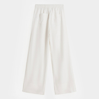 Nouvelle Collection 2025 – Ensemble décontracté pour femme, fabriqué au Pakistan, couleur unie, coupe droite, manches courtes, pantalon, hiver, devant plat, OEM