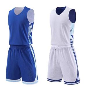 Maillot de basket-ball léger réversible, personnalisable pour hommes et femmes, uniforme d'entraînement respirant à séchage rapide, vêtements de sport sans manches - Product Image 3