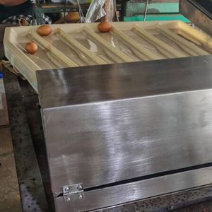 Thép không gỉ chính xác trứng phân loại Máy kích thước nhỏ 2,000 trứng/giờ Công suất quy mô kỹ thuật số bao gồm - Product Image 2