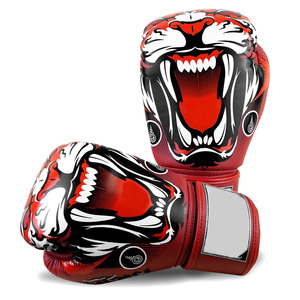 Gants de boxe en cuir fiables pour les entraînements de gymnastique ou de fitness à domicile Sparring et utilisation de sac lourd pour un entraînement régulier - Product Image 6