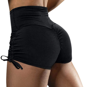 Hot Custom Elasticity Summer Shorts Tallas grandes Mujeres Yoga Girls Shorts Booty Jogger Sport Gym Women Shorts - Product Image 6