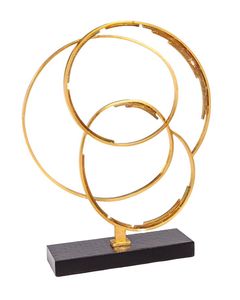 Escultura Metálica Decorativa de Mesa que Mejora el Diseño Interior con Profundidad Artística y Forma Escultural - Product Image 5