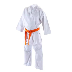 Tenues de judo professionnelles personnalisées, fabriquées au Pakistan, en polyester et coton, respirantes, à séchage rapide, vêtements d'arts martiaux pour adultes, uniforme de judo - Product Image 1