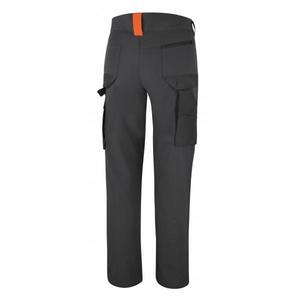 กางเกงใส่ทำงานขายาวผ้ายืดสีแอนทราไซต์น้ำหนักเบารุ่นเบต้า - Product Image 2