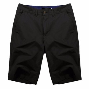 Shorts chino en coton uni pour homme, légers, décontractés, écologiques, à séchage rapide, respirants, confortables, adaptés à un usage quotidien, temps chaud - Product Image 4