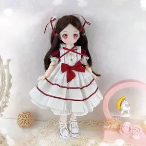 Wholesale Cute Princess Doll Set Girl Toy Set 11.5 Inch BJD Dolls 30cm Toys For Kids