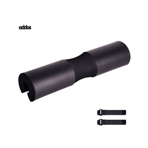 แผ่นป้องกันคอและไหล่ยกน้ําหนักแผ่นหมอบ Eva Foam Barbell กันลื่นพร้อมสายรัดความปลอดภัย