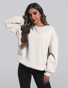 Paquete de sudaderas de gran tamaño para mujer, sudaderas con capucha, Tops de manga larga, ropa de otoño e invierno, cuello redondo, trajes acogedores, jersey de moda - Product Image 2
