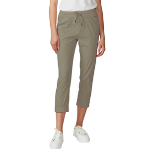 กางเกง Capri Active สำหรับผู้หญิง ทรงยืดหยุ่น ใส่ออกกำลังกาย น้ำหนักเบา เหมาะสำหรับการฝึกซ้อม ยิม ชุดลำลอง ชุดกีฬา ผลิตตามสั่ง - Product Image 3