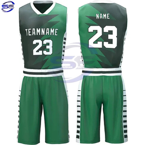 Maillot d'entraînement de basket-ball unisexe à séchage rapide uniforme vierge imprimé recto-verso personnalisable équipe jeunesse options de taille plus pour adultes - Product Image 1