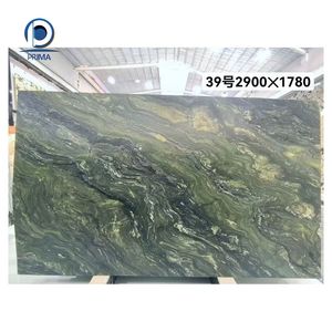 Tự nhiên biệt thự đá cẩm thạch trắng và màu xanh lá cây đá cẩm thạch bồn tắm tùy chỉnh sang trọng đá cẩm thạch Countertop - Product Image 5