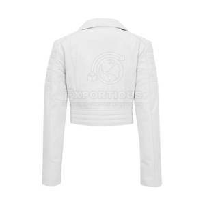 Chaqueta de Cuero para Mujer, Venta Caliente, Cuero Genuino, Nueva Moda, Chaqueta de Cuero Cortavientos, Alta Calidad - Product Image 2