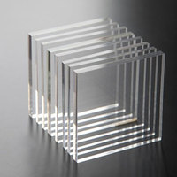 Plaque acrylique PMMA extrudée transparente de qualité supérieure, certifiée ISO 9001:2015, épaisseur 2-12 mm, stabilisée aux UV, anti-fumée, prête à la découpe