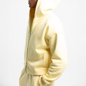 เสื้อฮู้ดผ้าฝ้ายธรรมดาทรงหลวมสำหรับผู้ชายและผู้หญิงเสื้อสวมหัวใส่ได้ทั้งชายและหญิงขนาดพลัสไซส์กันน้ำระบายอากาศได้ดี - Product Image 5