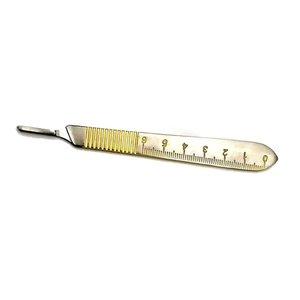 SCALPEL <b>Surgical</b> Knife Handle Manual Power Source Stainless Steel and Metal Fits <b>Blades</b>-High Quality Knife Handle - Product Image 6