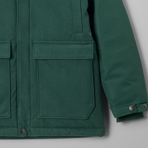 Veste pour garçons à prix avantageux avec poches avant et capuche, design uni, manches longues, pour les acheteurs en gros, design décontracté de haute qualité - Product Image 4