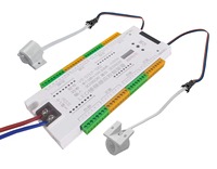 Contrôleur d'éclairage d'escalier LED et capteur de mouvement CCT Kit complet Câblage principal dynamique 12v24v Contrôleur d'éclairage d'escalier avec capteur