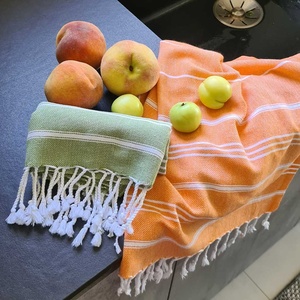 Turkish Cotton <b>Striped</b> <b>Hand</b> <b>Towel</b> Set Customized Logo Super Absorbent Quick Dry Eco Friendly Tea Kitchen <b>Towel</b> Peskir Stock - Product Image 6