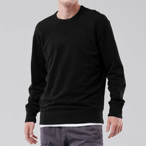 Nouveaux Sweat-shirts Homme 2026 Ultra Doux 100% Polyester Respirant Séchage Rapide Col Rond Teint Uni Technique Hoodies - Product Image 1