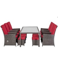 Conjunto de Muebles de Jardín Modernos para Exteriores de Ecuador, Duraderos, de Poliéster, para Uso en Almacenes