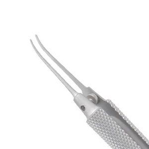 Pinzas de Sujeción Tennant Curvas Extra Delicadas con Mordazas Lisas de Acero, Kit Quirúrgico, Plataforma de Sujeción de 0.5 x 6 mm, 11 cm, Oftálmicas - Product Image 4
