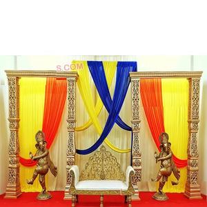 Decoración de Ganesha para Bodas y Eventos, Decoración de Fibra de Ganesha para Bodas, Accesorios de Decoración para Escenarios de Boda, EE. UU., Reino Unido, AUSTRALIA - Product Image 1