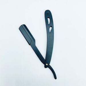 Venta al por mayor profesional de una sola hoja de acero inoxidable maquinilla de afeitar Manual logotipo personalizado cara cuerpo axila herramienta de afeitado sostenible - Product Image 5