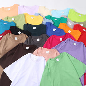 Logo personnalisé poids lourd 100% coton t-shirt pour hommes Prime qualité Slim Fit t-shirt 200GSM livraison DDP - Product Image 4