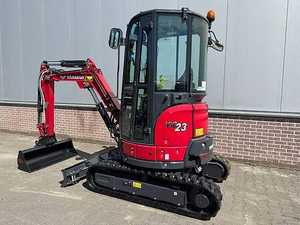 Mini excavatrice ViO23-6 de Yanmar excavatrice hydraulique compacte de pelle de queue zéro de 2.3 tonnes pour la construction et l'aménagement - Product Image 4