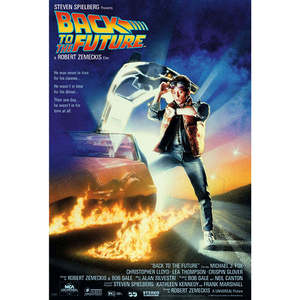 Back to Future <b>Poster</b> Set Parts I III Hanging Scroll Styles Offset Digital Printing Canvas Plastic Materials for Decorative Use - Product Image 3