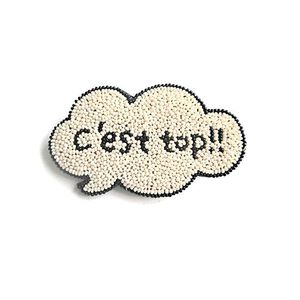 Broches en fil métallique de lingot de nouvelle conception de meilleure qualité Broches en gros perlées à bas prix belle broche de vêtements de mode #007481025 - Product Image 1