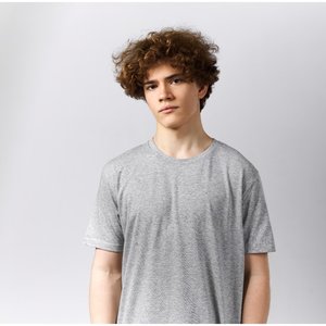 メンズラウンドネックTシャツ高品質プレーンメンズTシャツカスタムプリントバルクTシャツブランクプレーンメンズTシャツ印刷ロゴ - Product Image 4
