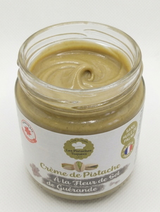 Crema Spalmabile Artigianale di Pistacchio Francese di Alta Qualità Les Pistaches Toquees con Sale Guaranè 190g 6.7oz - Product Image 3