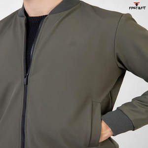 Nueva chaqueta cortavientos de moda para hombre, chaquetas para hombre, ropa de color liso, chaqueta bomber de retazos para hombre - Product Image 4