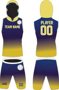 Conjuntos de uniformes de fútbol americano Nuevo diseño Sublimación 7 en 7 uniformes - Product Image 5