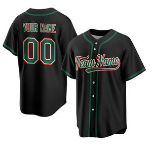 Camiseta de Béisbol Estadounidense al por Mayor, Superventas 2025, Uniforme Cosido Personalizado con Tu Nombre, Número y Logotipo - Product Image 4