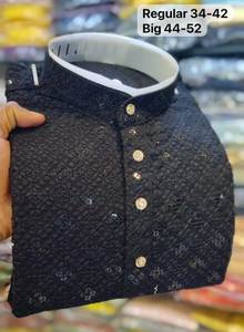 ชุดนอน Kurta ดีไซเนอร์ของผู้ชายโดยผ้า fabzone - Product Image 3