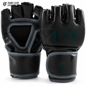 Guantes de Boxeo Profesionales de Piel Sintética de Alta Calidad al por Mayor, Guantes de Boxeo para Adultos, Entrenamiento de MMA, Sparring, Kickboxing - Product Image 6