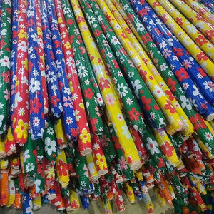 Filet de vis italien PVC enduit d'eucalyptus bâton de bois pelle à poussière vadrouille bâton de balai en bois de couleur fleur usine directe + 84961633908 - Product Image 1