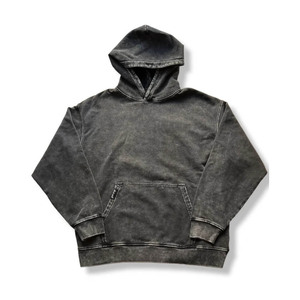 วินเทจขนาดใหญ่Hoodiesสําหรับผู้หญิงPulloverธรรมดาผ้าฝ้ายHoodieเปล่าBaggy Dropไหล่เสื้อหลวมFit Top Hoodies - Product Image 6