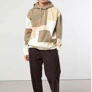 Sweat à capuche oversize pour homme, fabriqué en usine, manches longues, 100% coton, teinture unie, haute qualité, pour l'hiver, prix bas, logo personnalisé, anti-boulochage - Product Image 5