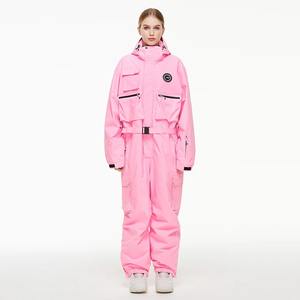 High Quality Men and <b>Women</b> <b>Waterproof</b> Windproof Winter Snow Wear Snowboarding Clothes Warm Breathable One-Piece Snow - Product Image 6