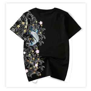 <b>Custom</b> Embroidery Summer T <b>Shirt</b> For Men Embroidery Logo 100% Cotton Casual Oversized <b>Design</b> T <b>Shirts</b> For Men - Product Image 5