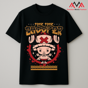 T-shirt décontracté à manches courtes, coupe classique, 65% coton + 35% élasthanne, col rond, imprimé graphique, vietnamien - Product Image 5