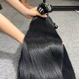 วิกผมธรรมชาติแท้แบบตรงสำหรับผู้หญิงสีน้ำตาลเข้ม - Product Image 4